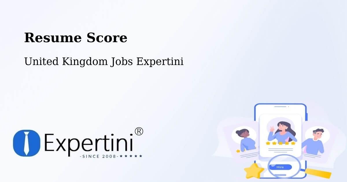 Resume Score & Job Description Match Tool – Bexley - United Kingdom Jobs Expertini